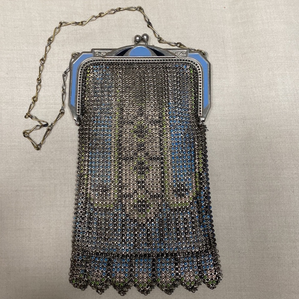 Whiting and Davis vintage mesh bag